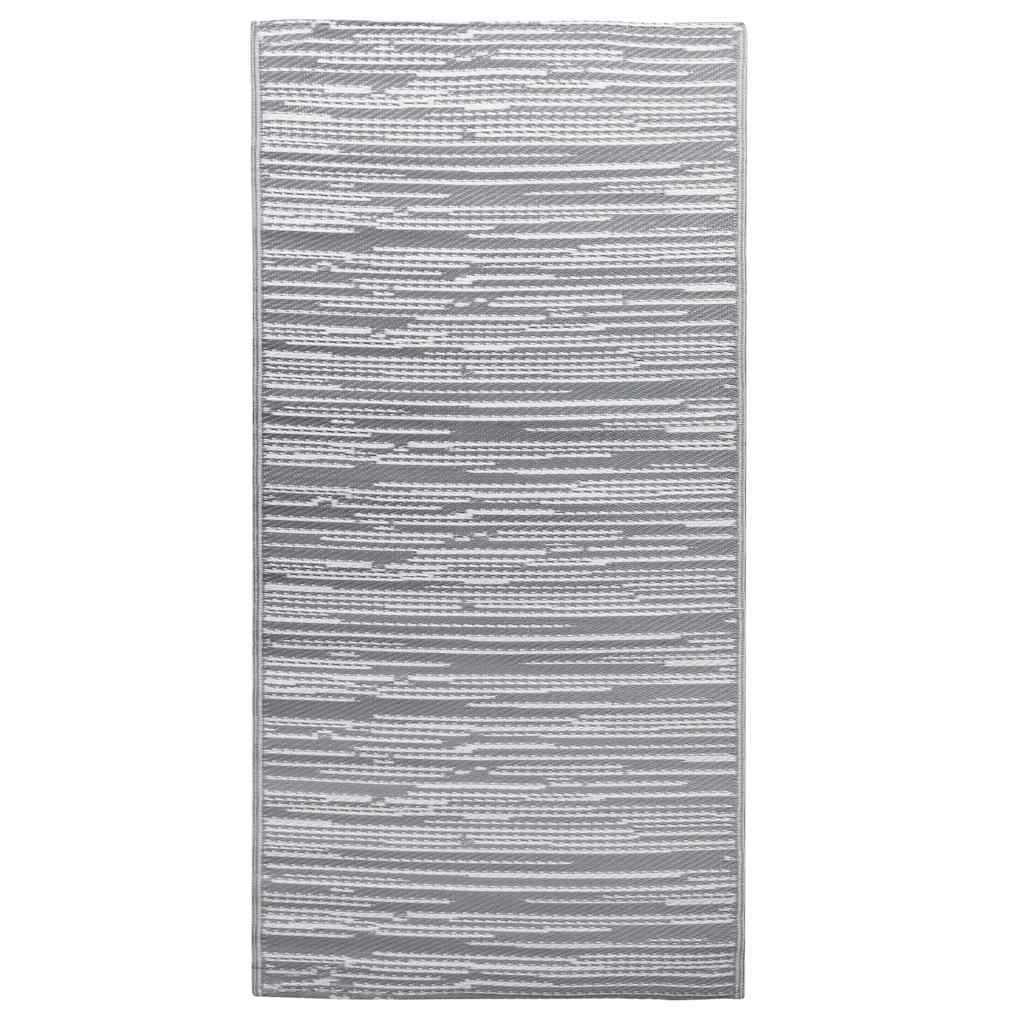 VidaXL Outdoor-Teppich Arakil 160x230 cm PP grau