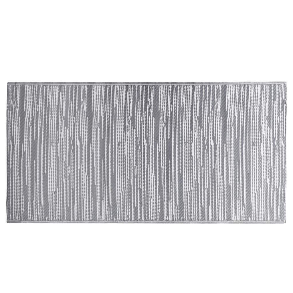 VidaXL Outdoor-Teppich Arakil 160x230 cm PP grau