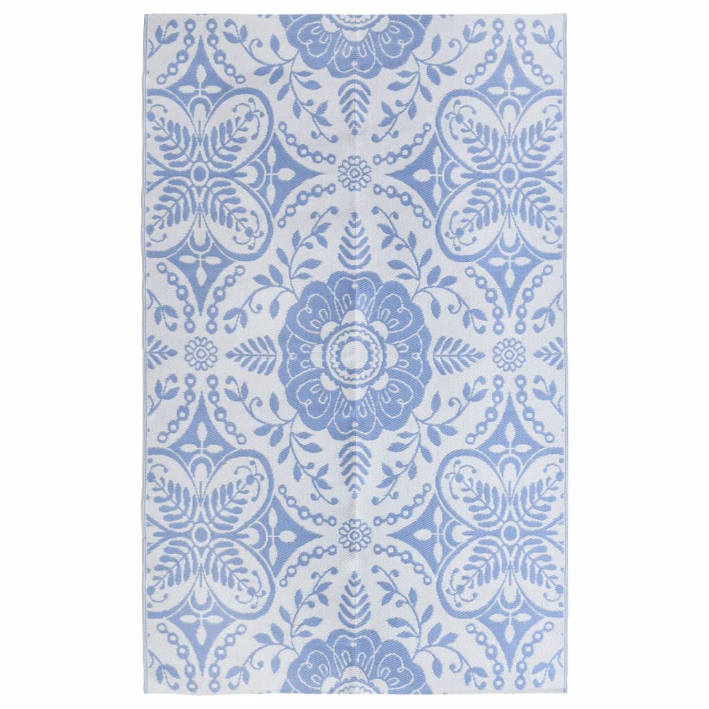 VidaXL Outdoor-Teppich Arakil 190x290 cm PP Babyblau
