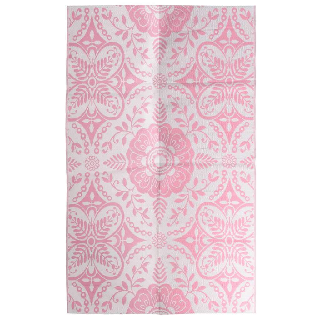 VidaXL Outdoor-Teppich Arakil 190x290 cm PP Rosa