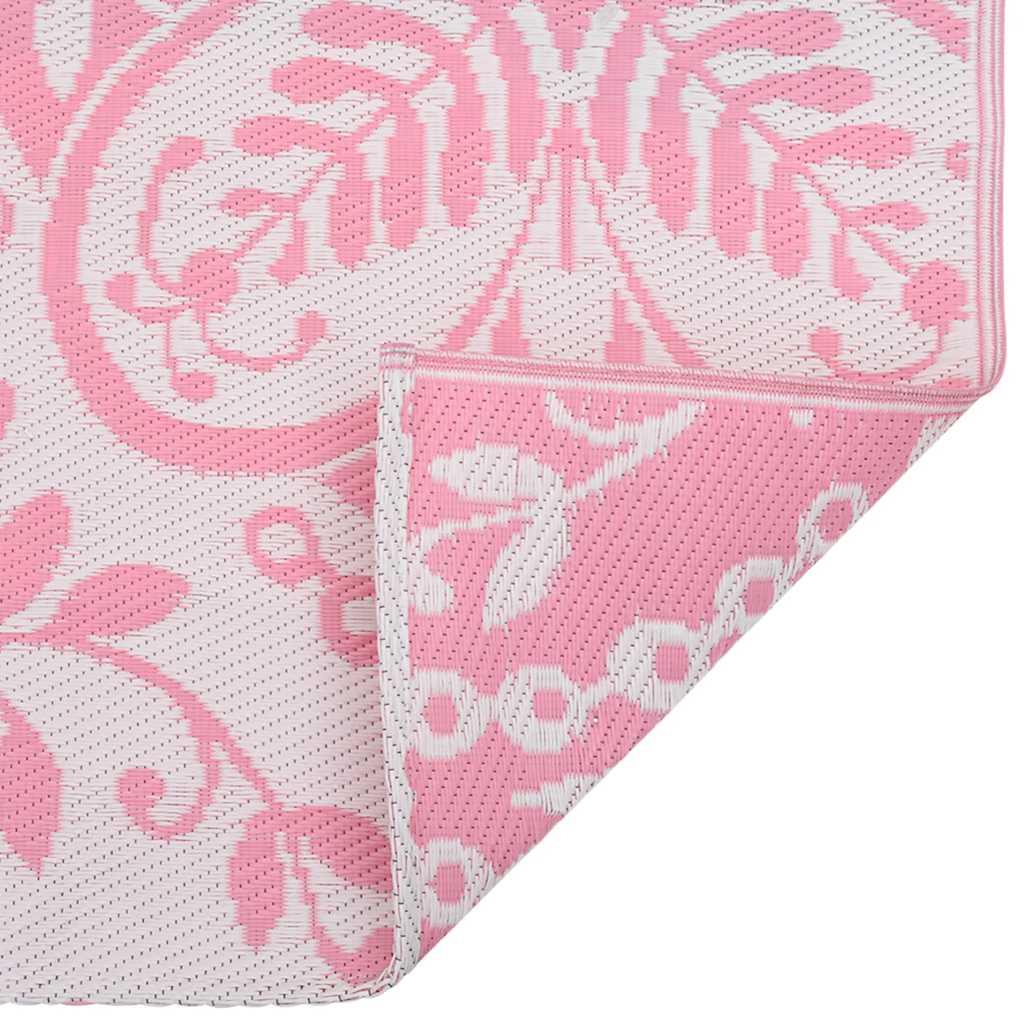 VidaXL Outdoor-Teppich Arakil 190x290 cm PP Rosa
