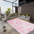 VidaXL Outdoor-Teppich Arakil 190x290 cm PP Rosa