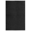 Vidaxl deurmat wasbaar 120x180 cm zwart