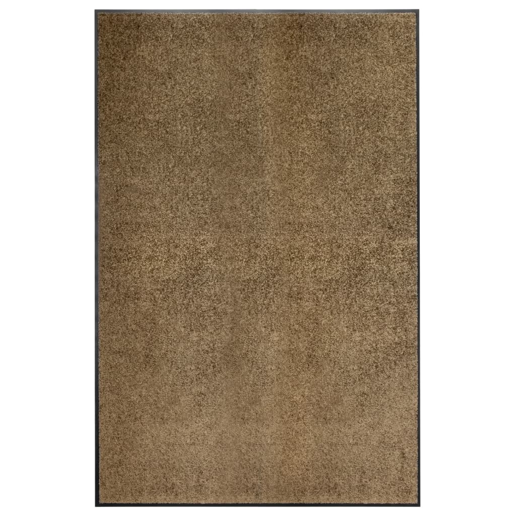VIDAXL PORTORAT WASSABLE 120x180 cm BRAUN