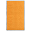 VidaXL Waschbare Fußmatte 90x150 cm Orange