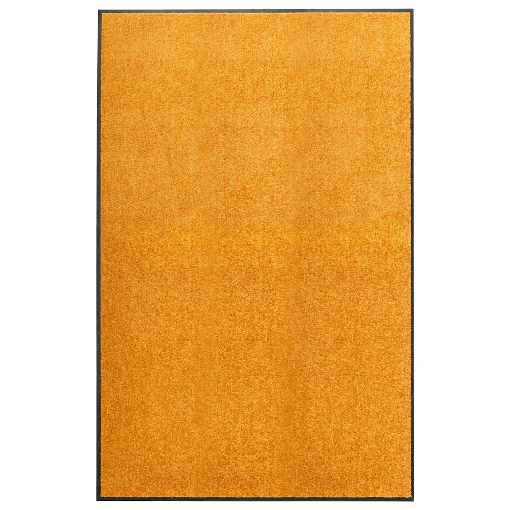 Vidaxl deurmat wasbaar 120x180 cm oranje