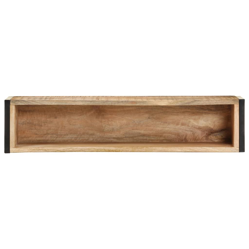 VIDAXL -Planungsbox 90x20x68 cm Rohes Mangoholz