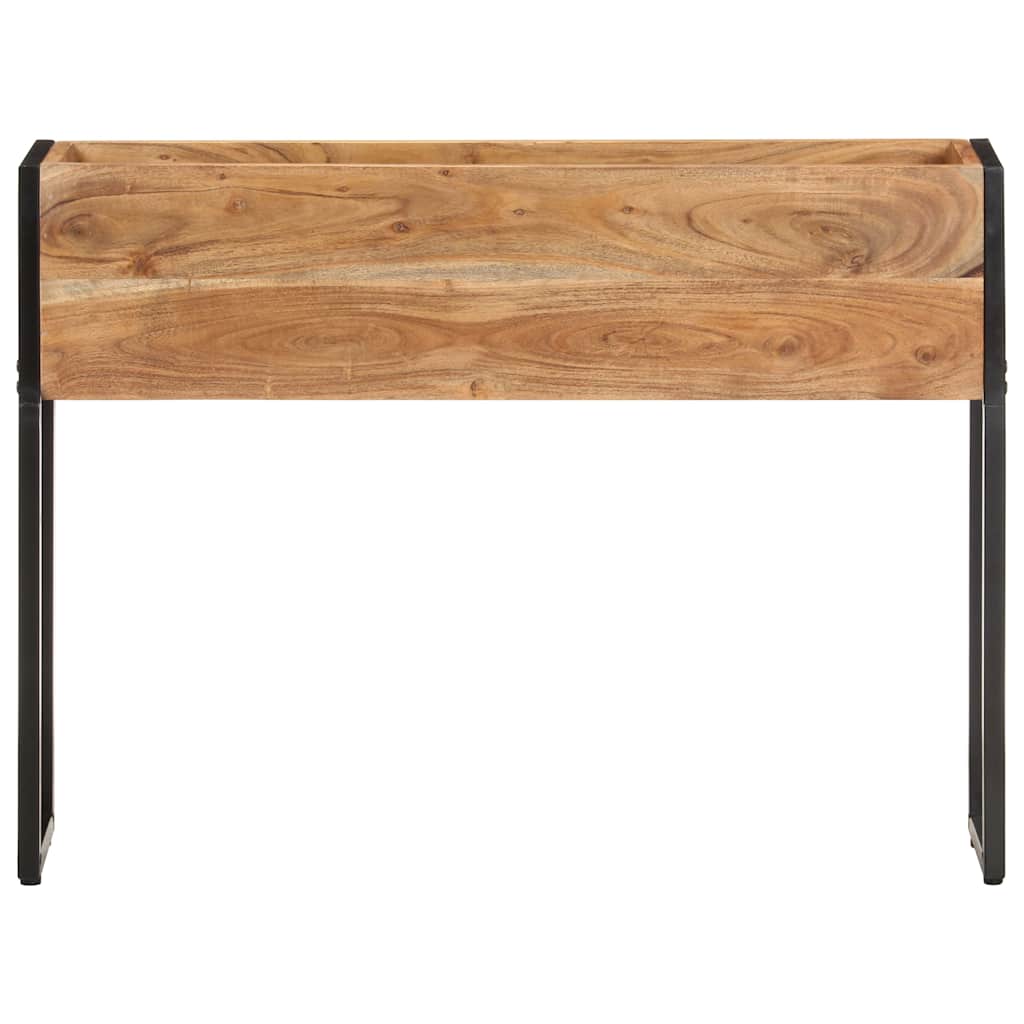 Vidaxl plantenbak 90x20x68 cm massief acaciahout