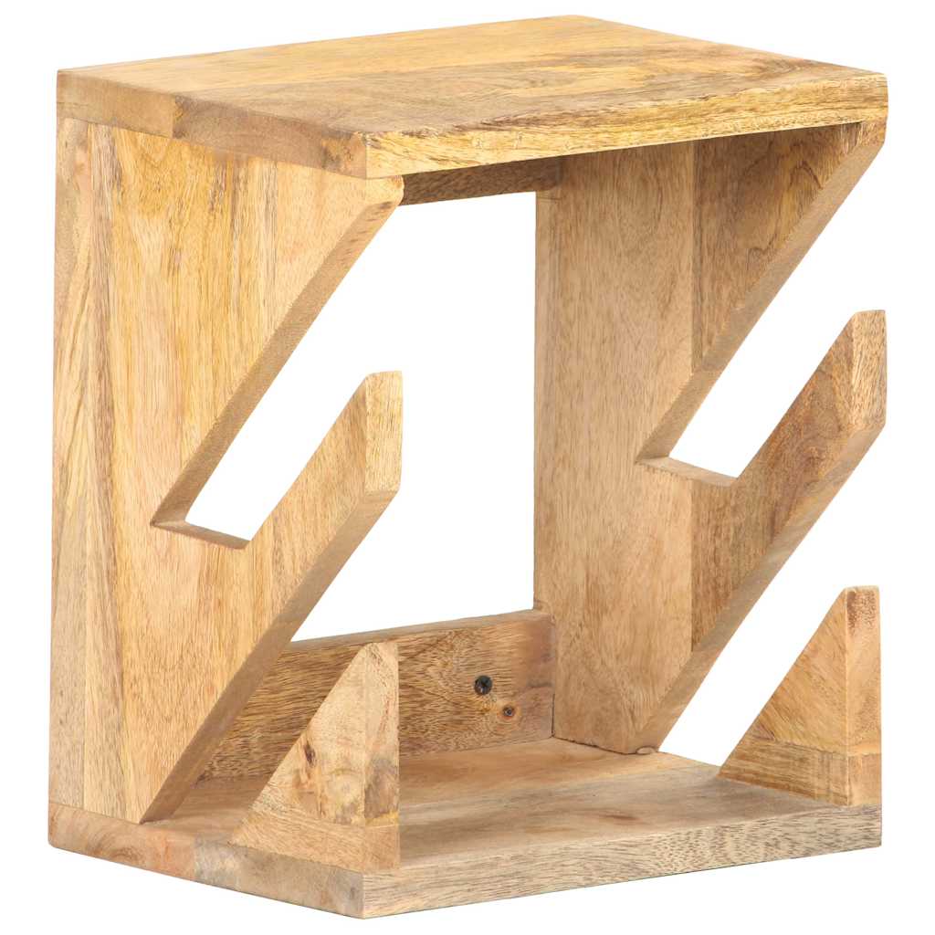 Vidaxl wandskateboardhouder 25x20x30 cm massief mangohout