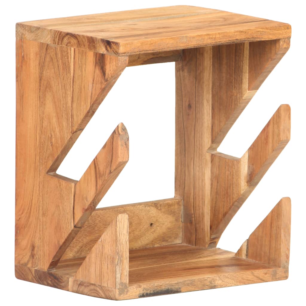 VidaXL Wand-Skateboardhalter 25x20x30 cm Massivholz Akazie