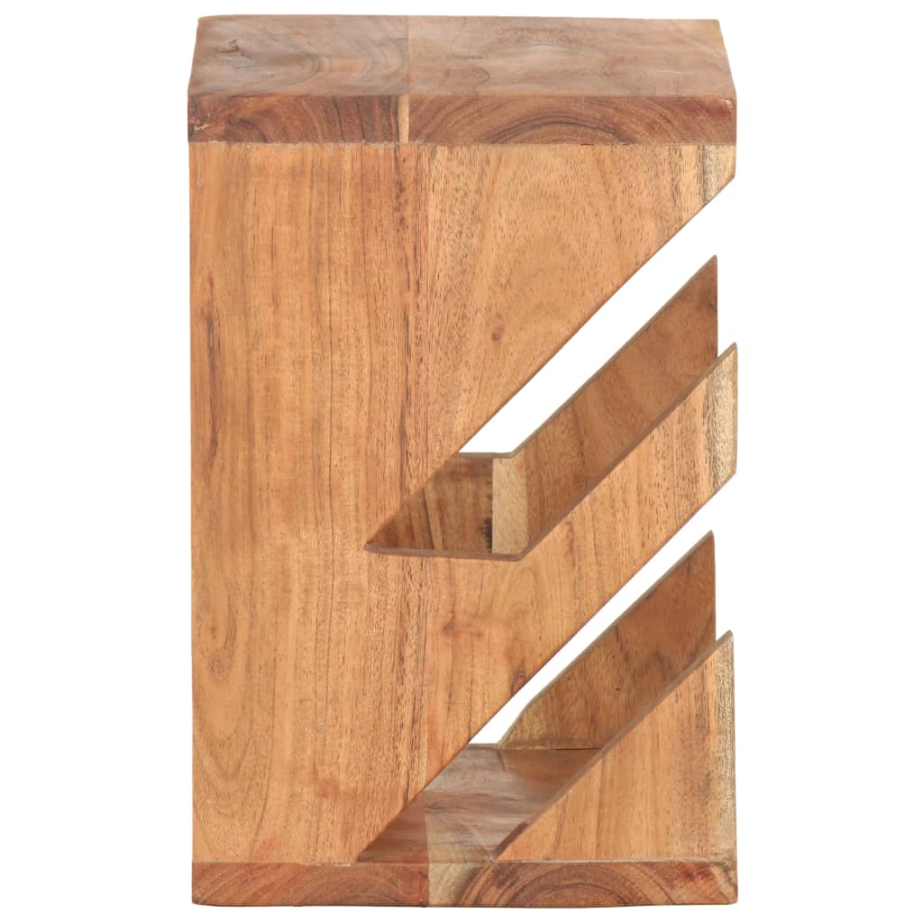 VidaXL Wand-Skateboardhalter 25x20x30 cm Massivholz Akazie