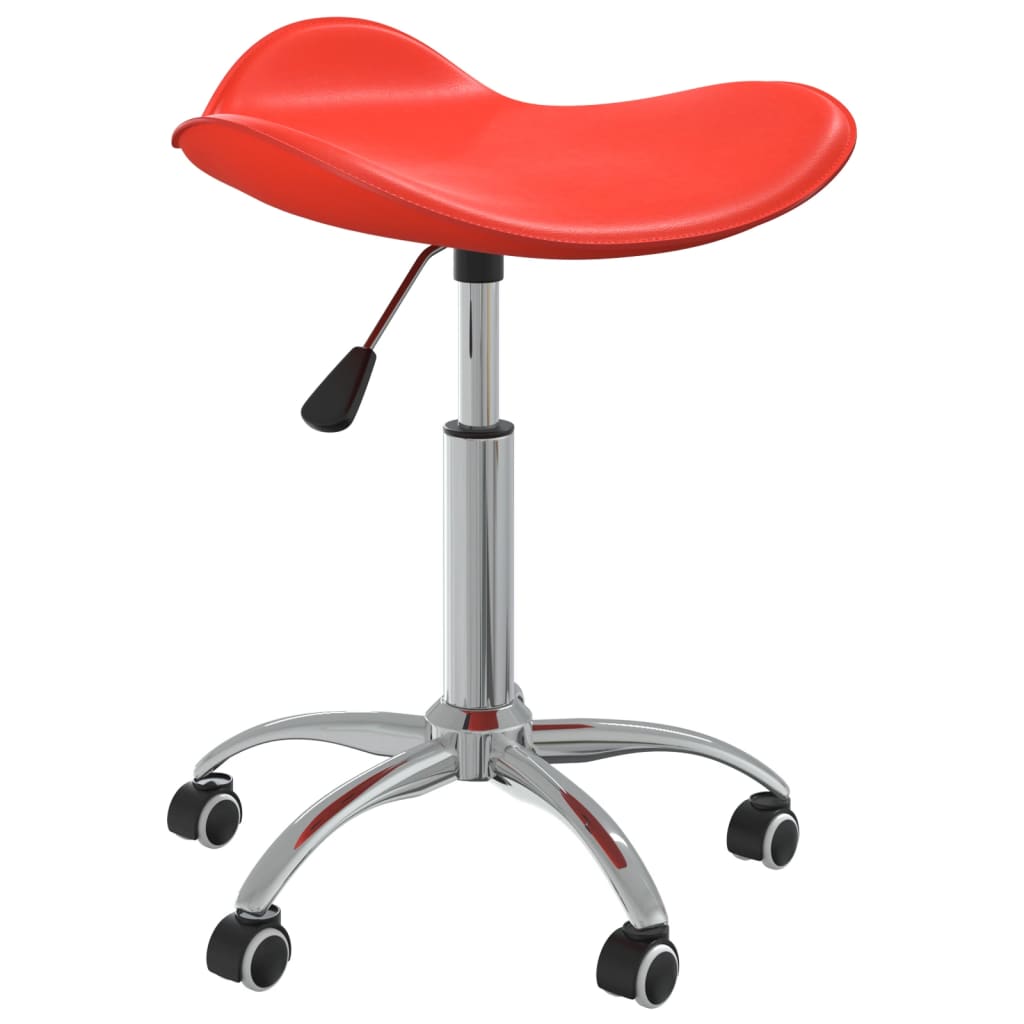 VidaXL Salonhocker, Kunstleder, rot