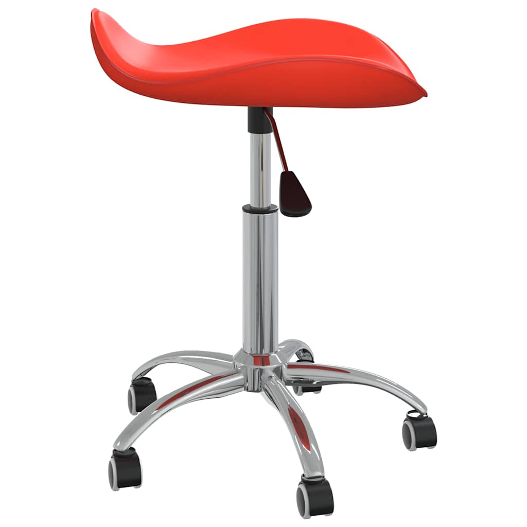 VidaXL Salonhocker, Kunstleder, rot