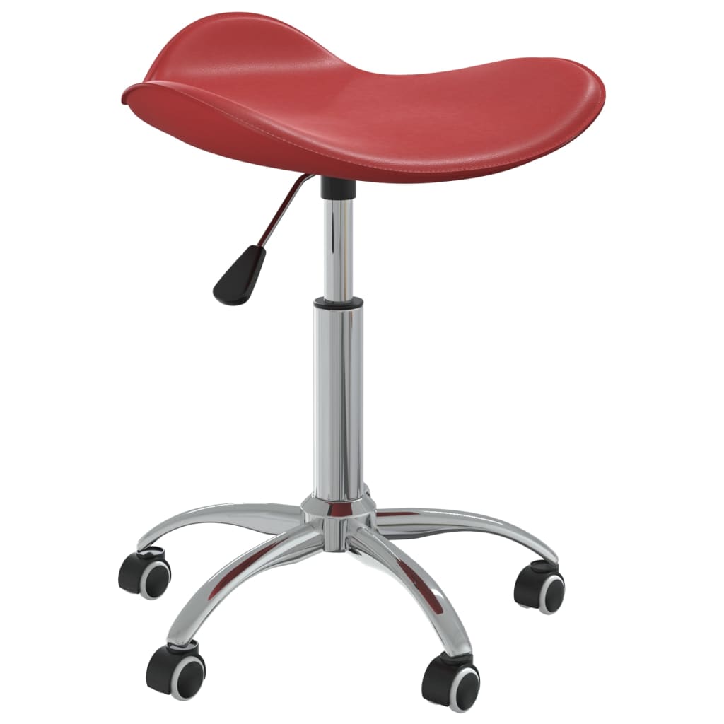 VidaXL Salonhocker, Kunstleder, Weinrot