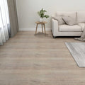 Vidaxl Dielen selbstklebend 55 ST 5,11 m² PVC Taupe