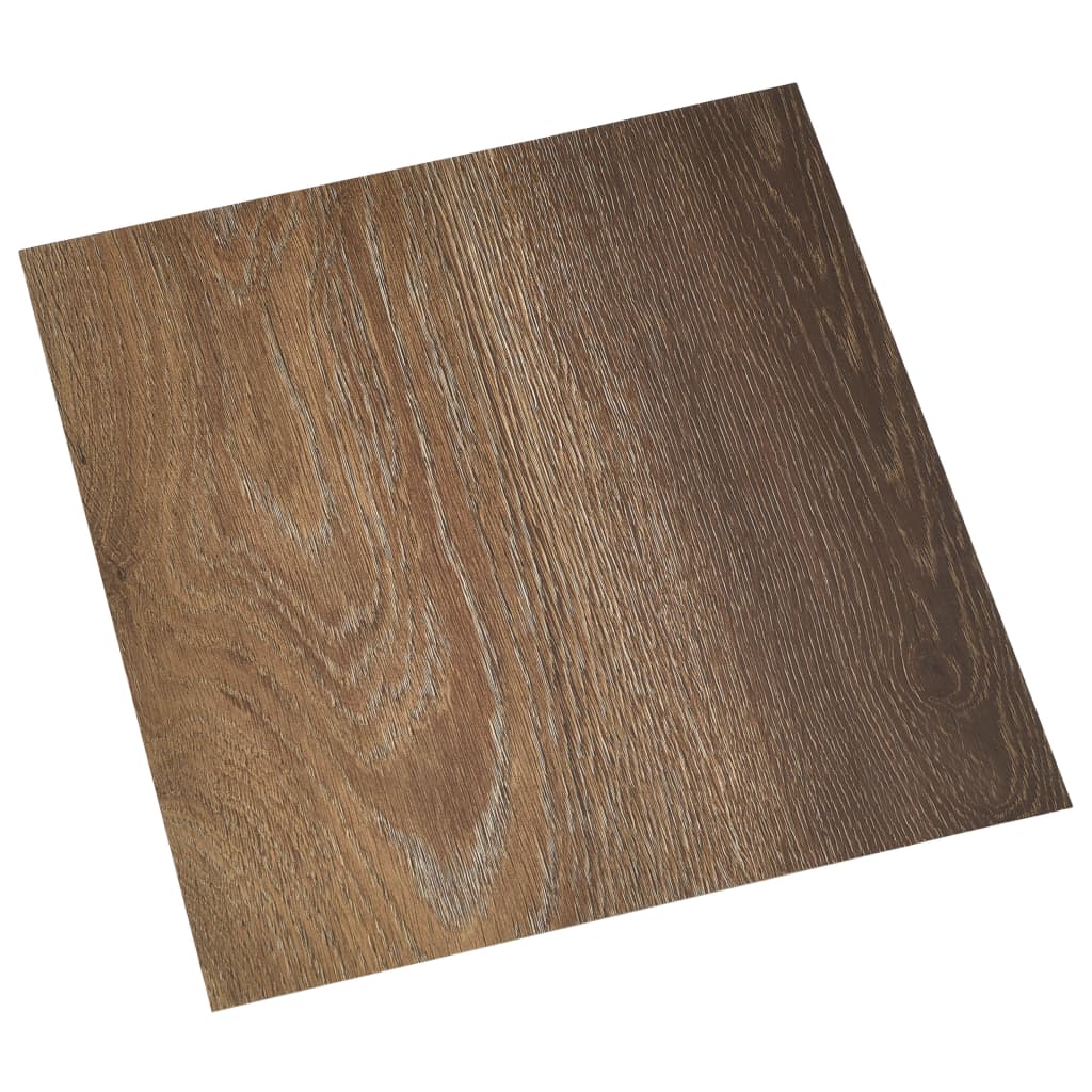 Vidaxl Dielen selbstklebend 55 ST 5,11 m² PVC Braun