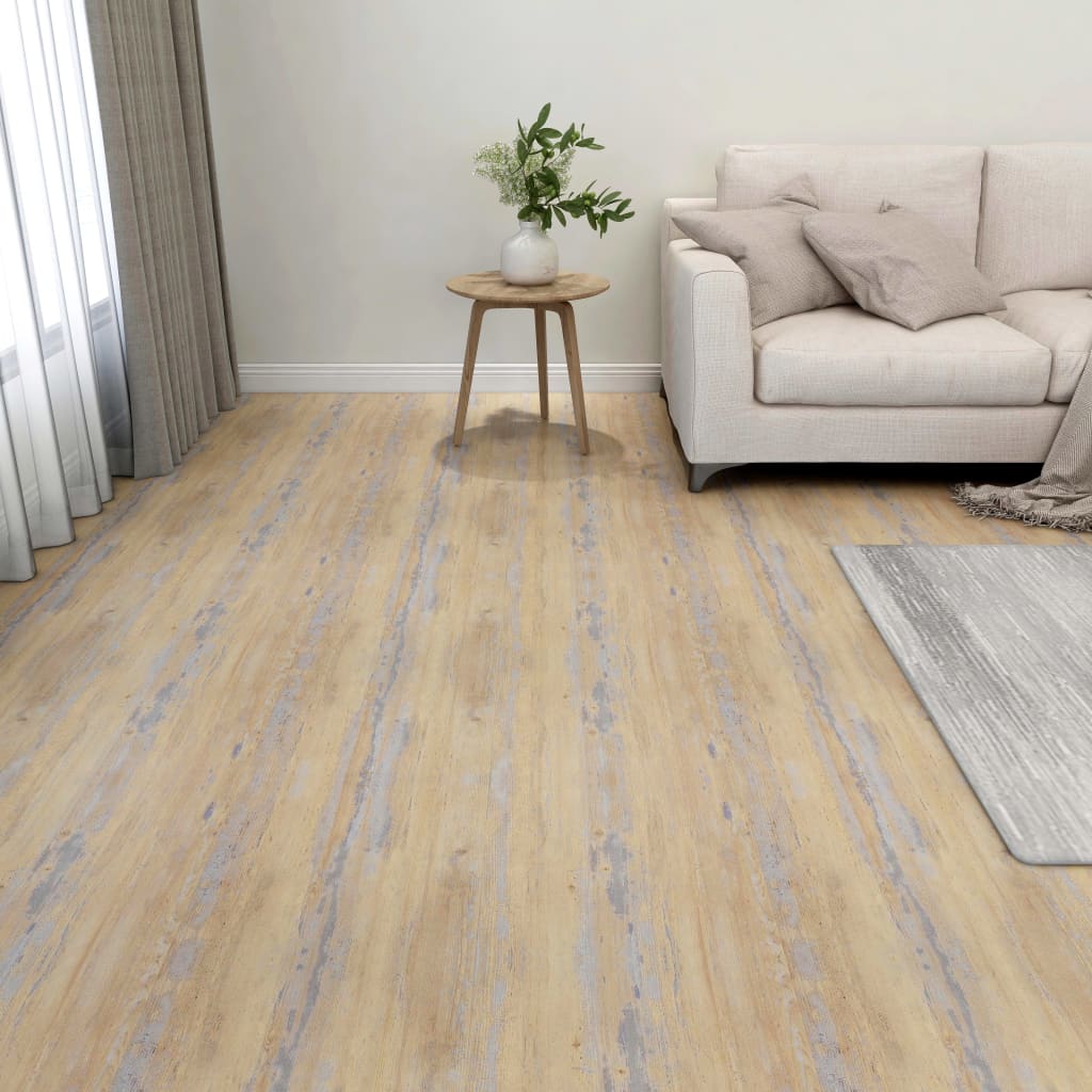Vidaxl Dielen selbstklebend 55 ST 5,11 m² PVC Braun
