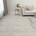 Vidaxl Dielen selbstklebend 55 ST 5,11 m² PVC Beige