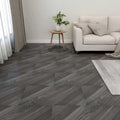 Vidaxl Dielen selbst -adhäsiv 55 ST 5,11 m² PVC gestreift Grau