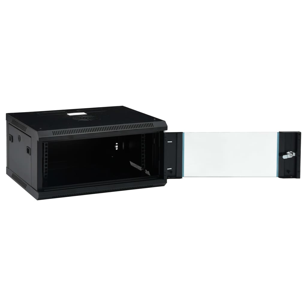 VIDAXL -Netzwerkschrank für eine Wand 4HE 19 IP20 600x450x285 mm