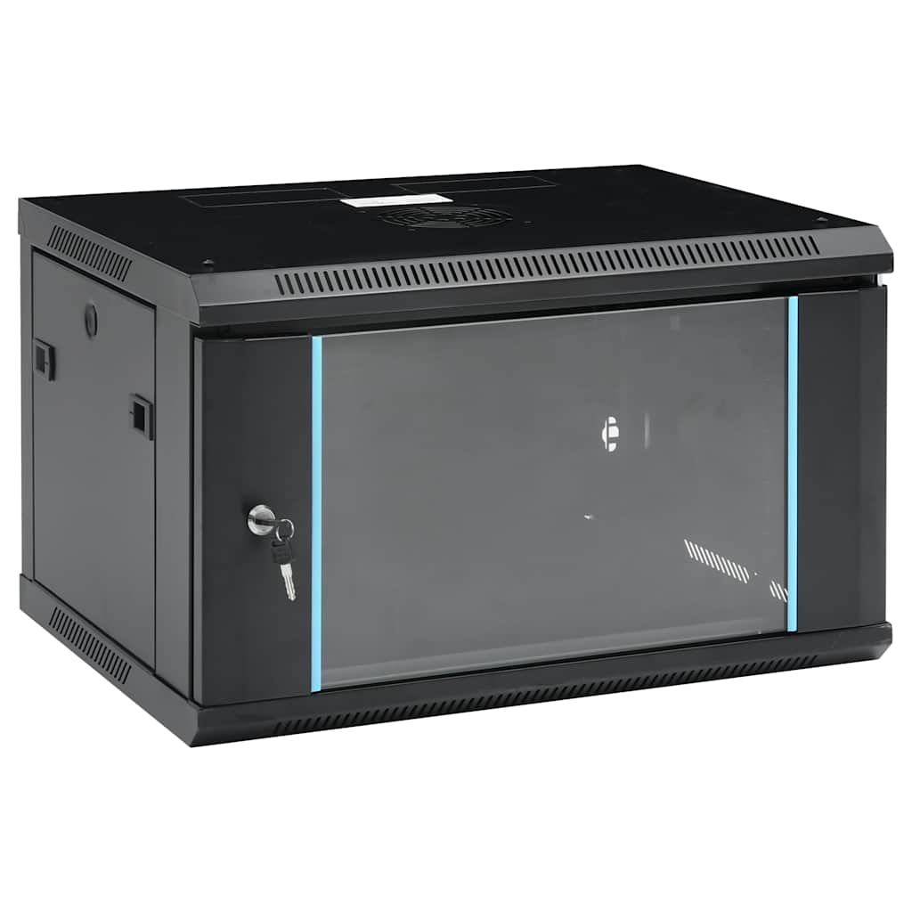 Vidaxl netwerkkast voor aan de muur 6u 19 ip20 600x450x350 mm