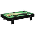 VidaXL Minipooltisch 3 Fuß 92x52x19 cm schwarz und grün