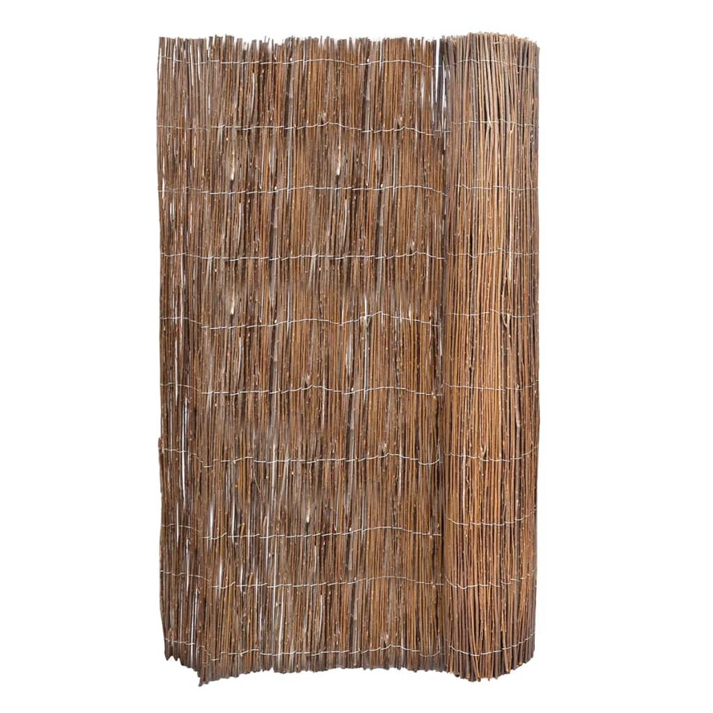 VIDAXL -Leinwand 5x1 m Weidenholz