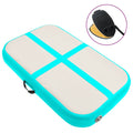 VidaXL aufblasbare Gymnastikmatte mit Pumpe 60x100x10 cm PVC Grün