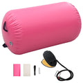 Vidaxl gymnastiekrol met pomp opblaasbaar 100x60 cm pvc roze