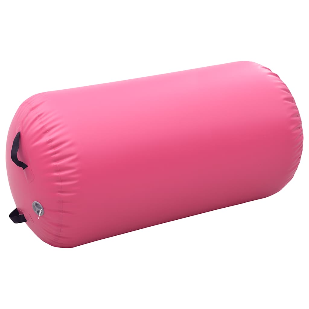 VIDAXL Turnrolle mit Pumpe aufblasbar 120 x 75 cm PVC Pink