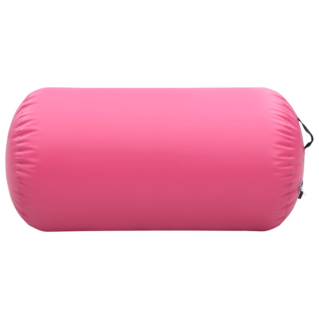 VIDAXL Turnrolle mit Pumpe aufblasbar 120 x 75 cm PVC Pink