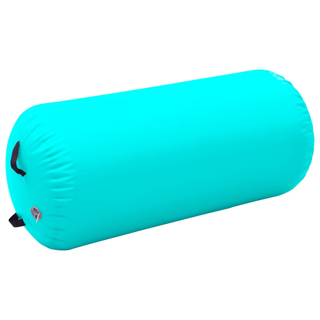 VIDAXL Turnrolle mit aufblasbarer Pumpe, 120 x 75 cm, PVC, Grün