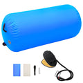 VIDAXL Turnrolle mit aufblasbarer Pumpe, 120 x 75 cm, PVC, Blau