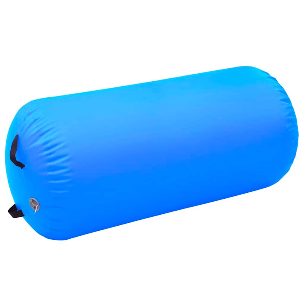 VIDAXL Turnrolle mit aufblasbarer Pumpe, 120 x 75 cm, PVC, Blau