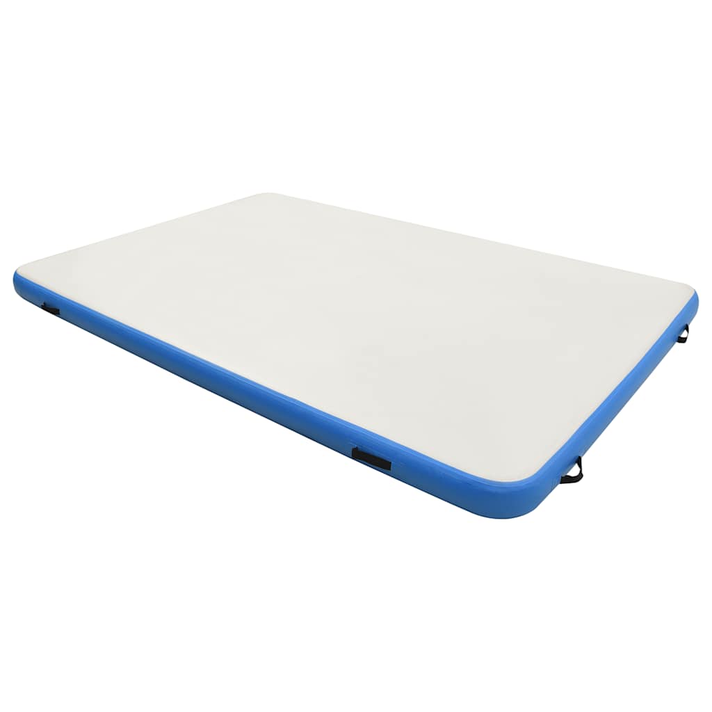 VidaXL hellblau 200x150x15 cm blau und weiß