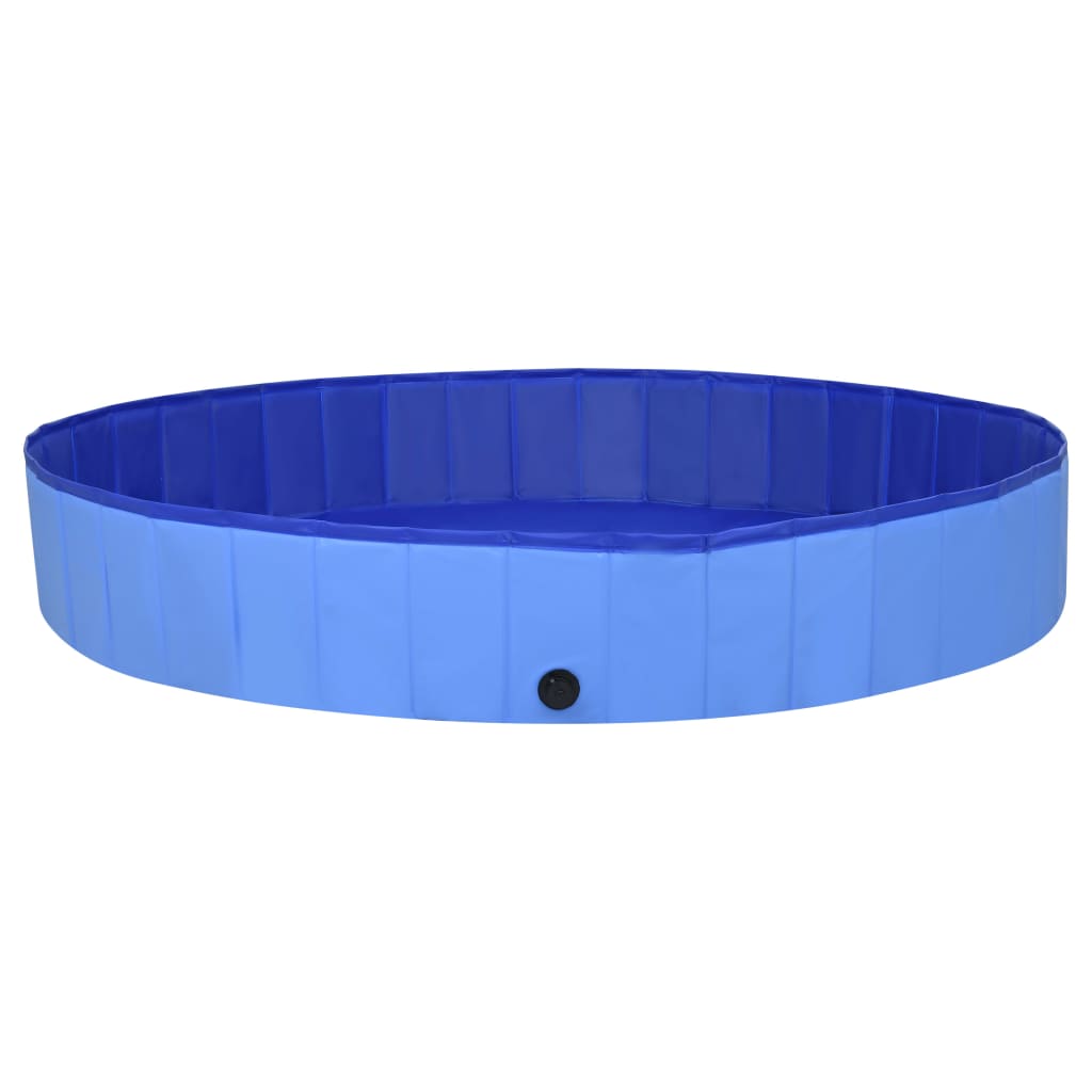 VidaXL Faltbarer Hundepool 200x30 cm PVC Blau