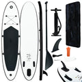VidaXL Stand Up Paddleboard Set in Schwarz und Weiß