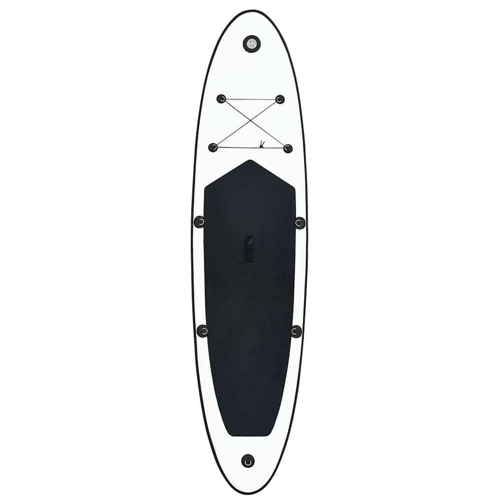 VidaXL Stand Up Paddleboard Set in Schwarz und Weiß