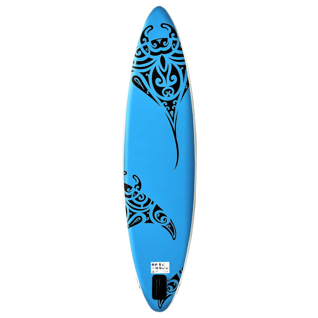 VidaXL Stand Up Paddleboard Set 305x76x15 cm blau
