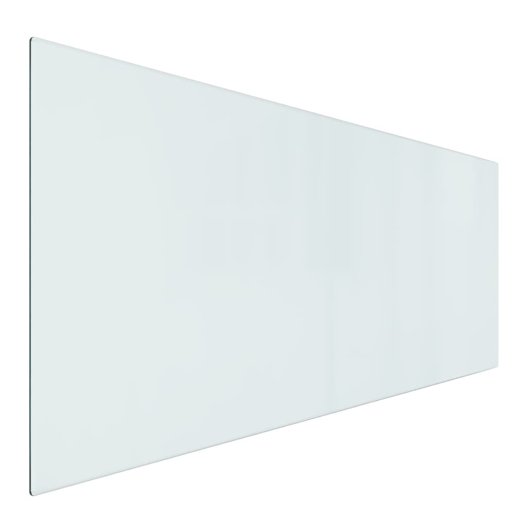 Vidaxl Glastablettkammer rechteckig 120 x 50 cm