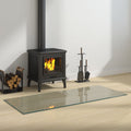 Vidaxl Glastablettkammer rechteckig 120 x 50 cm
