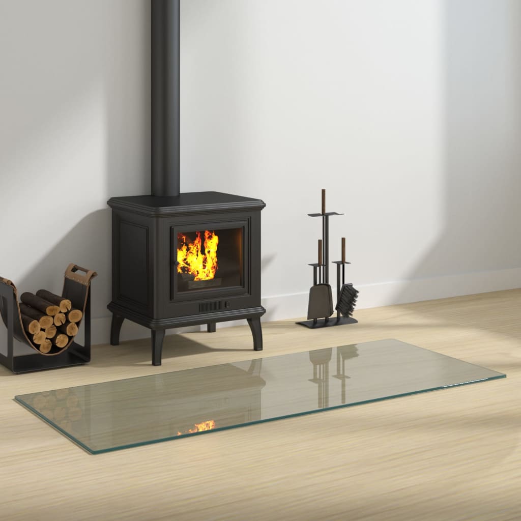 Vidaxl Glastablettkammer rechteckig 120 x 50 cm