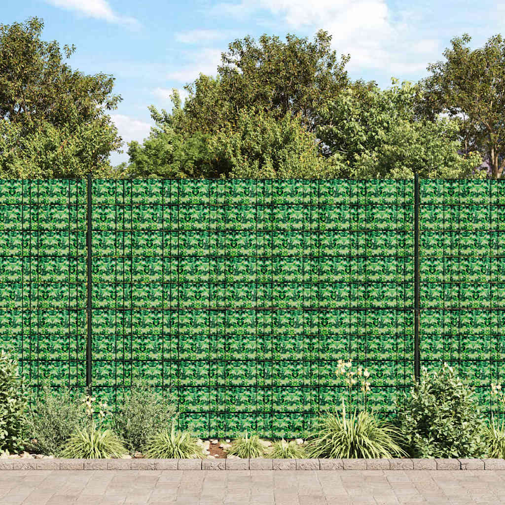 Vidaxl privacystrips 35x0,19 m pvc groen