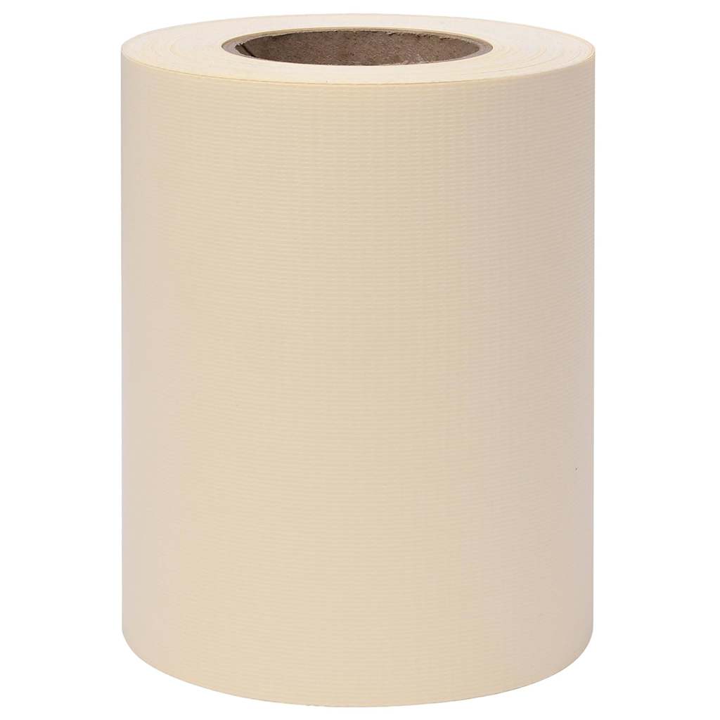 Vidaxl privacystrip 70x0,19 m pvc crèmekleurig