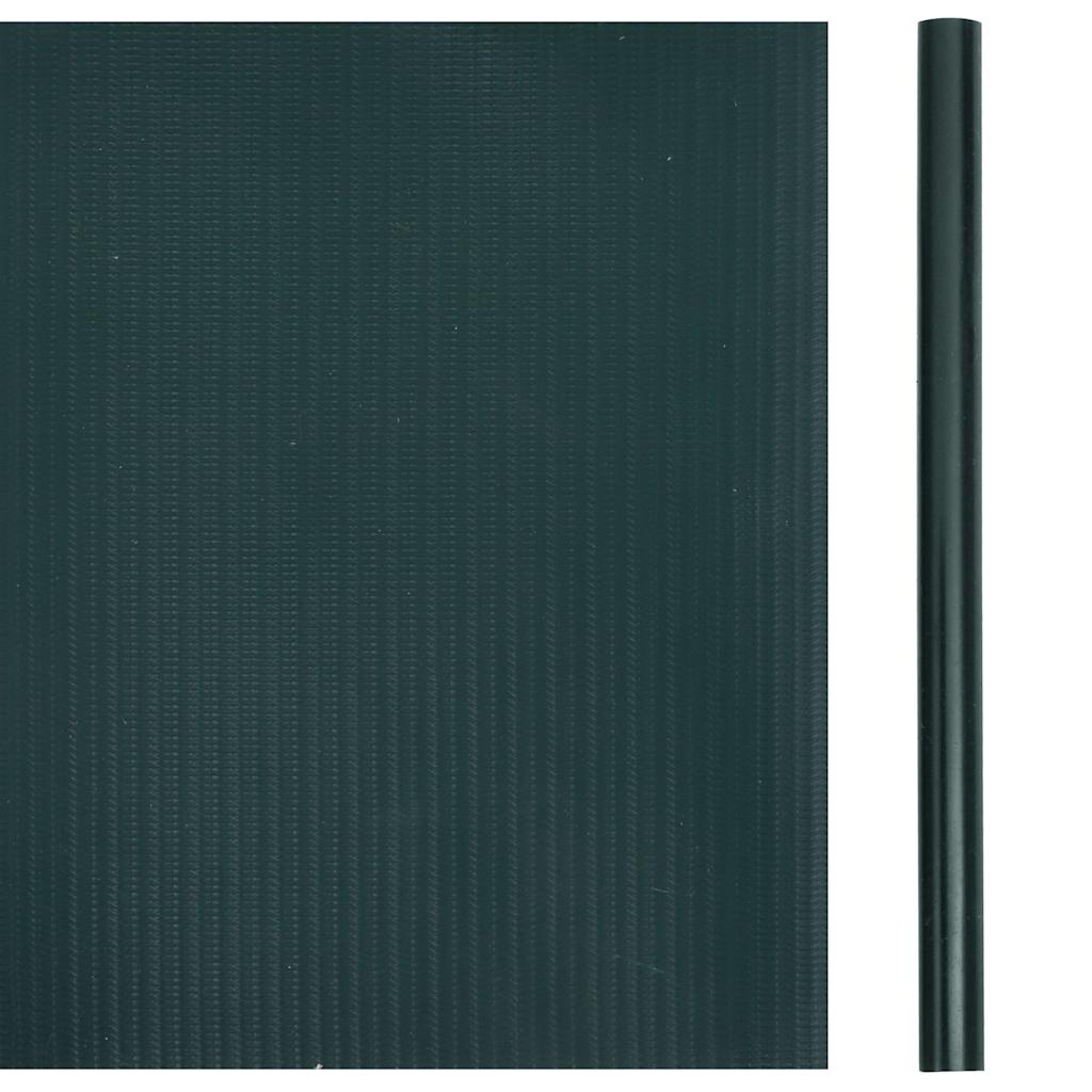 Vidaxl privacystrip 35x0,19 m pvc matgroen