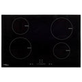 Vidaxl inductiekookplaat 4 zones aanraakbediening 7000 w 77 cm glas
