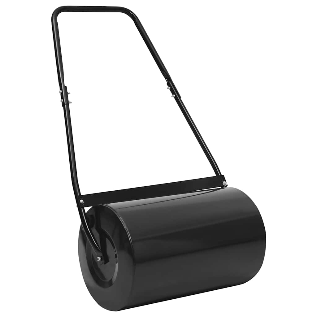 VidaXL Rasenwalze 50 l 63 cm Schwarz
