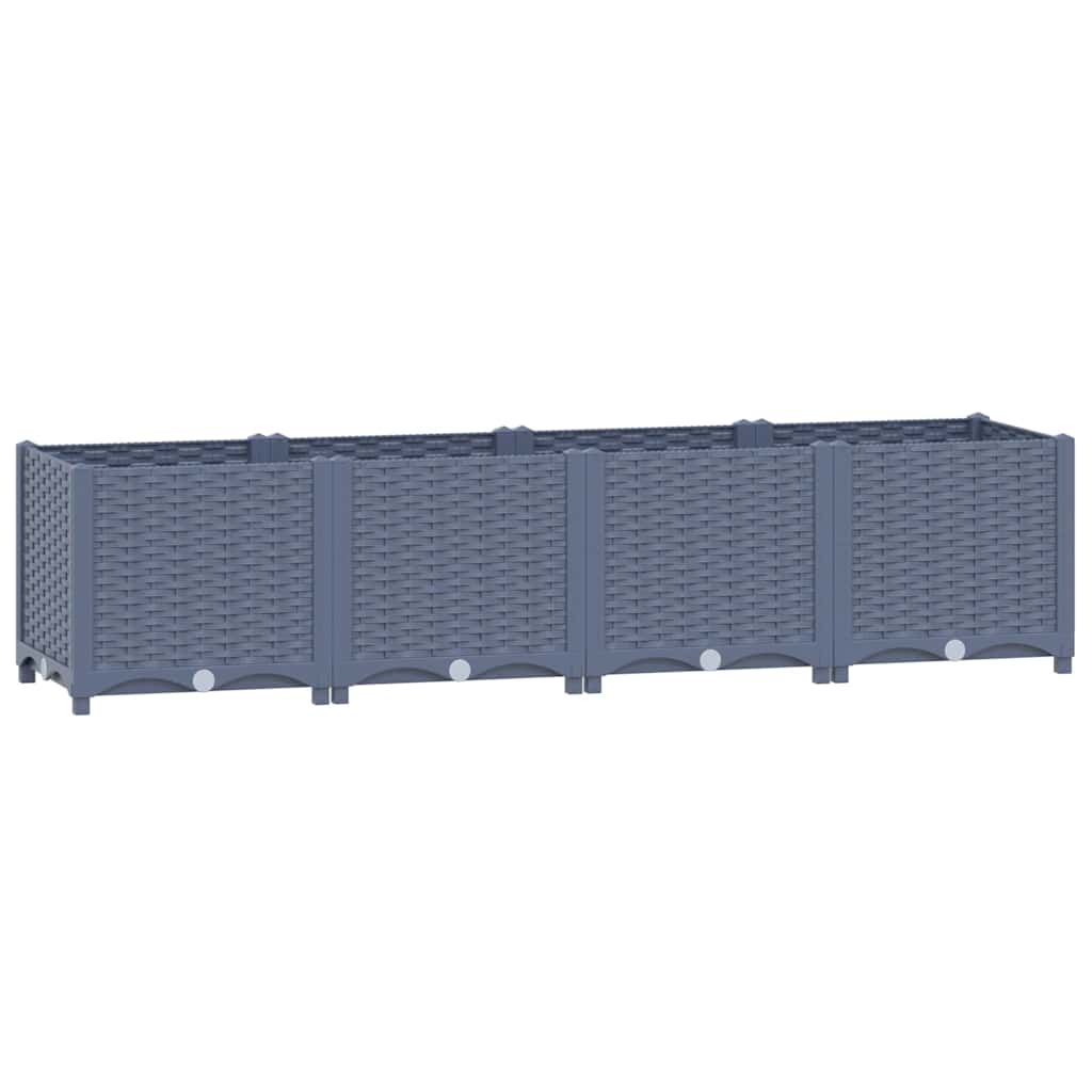VIDAXL -Flanzer Höhe 160 x 40 x 38 cm Polypropylen
