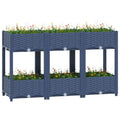 VIDAXL -Flanzer Höhe 120 x 40 x 71 cm Polypropylen