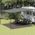 Vidaxl tenttapijt 400x400 cm antracietkleurig